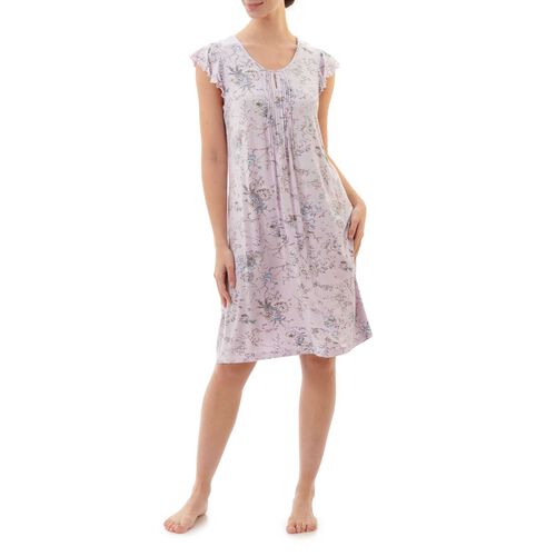 Givoni Short Nightie Flutter Sleeve